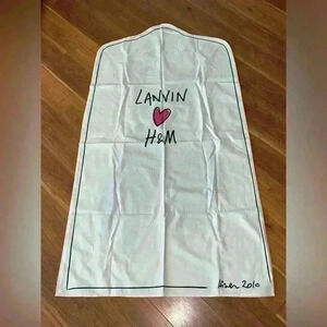 Lanvin for H&M Garment Bag Dustbag Clothing Hiver Winter 2010